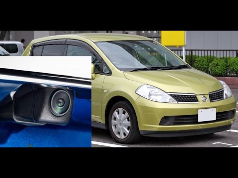 უკანა ხედვის კამერის მიერთება ნისან ტიიდას ქარხნულ მონიტორზე