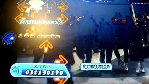 DDR Hottest Party 3 Praise You Expert PFC AAA with gimmicks on.