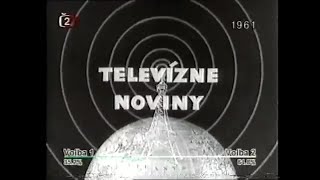 11 Intros of Czechoslovak Television News (Televizní Noviny, ČST)