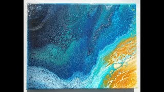 #12 Ocean Swipe/ Acrylic Pour / Injection
Playing in the paint today. I thought that I would try a swipe, but with the mixture being thinner I decided to tilt.
I love how there is lacing throughout.
11x14
Colors:
Paynes Gray - Winsor Newton
Prussian Blue - Grumbacher
Teal Metallic - Deco Art
Ice Blue - Deco Art
Turquoise Blue - Amersterdam
Splendid Gold - Deco Art
White
Please like and subscribe to my channel & click on the bell to see more upcoming videos.
If you are interested in purchasing any of my artwork, please contact me at darnella92@gmail.com
Thanks for watching
God Bless #12 Ocean Swipe/ Acrylic Pour / Injection
