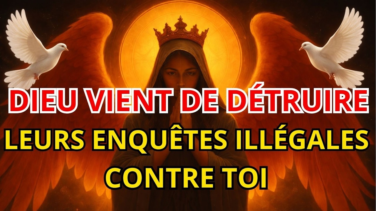 ÉLUS, DIEU A MIS FIN À LEUR INVESTIGATION ILLÉGITIME CONTRE VOUS —  ILS SONT MAINTENANT DÉMASQUÉS !🔥