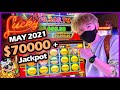 LuckyHENSlots May, 2021 $70,000+ All Recorded Bonuses and Jackpot HandPays at Las Vegas Casinos!!!