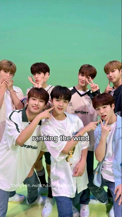 ranking the wind #the wind #kpop #rookie
