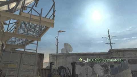 MW3 Infected Highlights and Cross map kill!