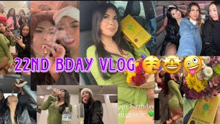 22nd Birthday vlog + Everything I got for my Birthday!!! 🥳🥹 #roadto100k