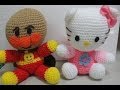 アンパンマン　ハローキティ　ぬいぐるみ　anpanman Hello kitty