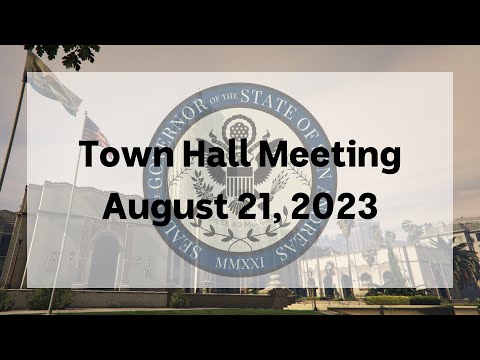 Government Town Hall - August 21, 2023