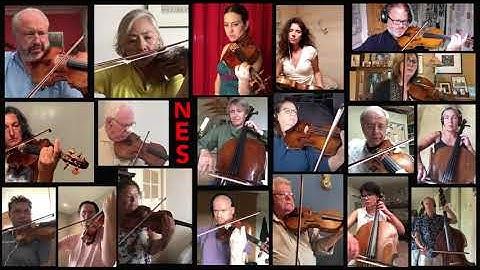 NES Virtual Ensemble - Desyatnikov Bukovina Prelude No 20 transcription by Dmitry Sitkovetsky