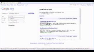 A step by process on how to use google alerts as lead generator.