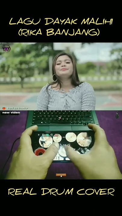 LAGU DAYAK (MALIHI) - RIKA BANJANG '#SHORTS' selalu pakai headset🎧