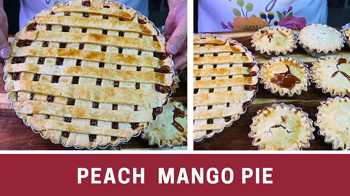 Baked Peach Mango Pie Tart by Mai Goodness | Better Than Fried | Easy Homemade Recipe