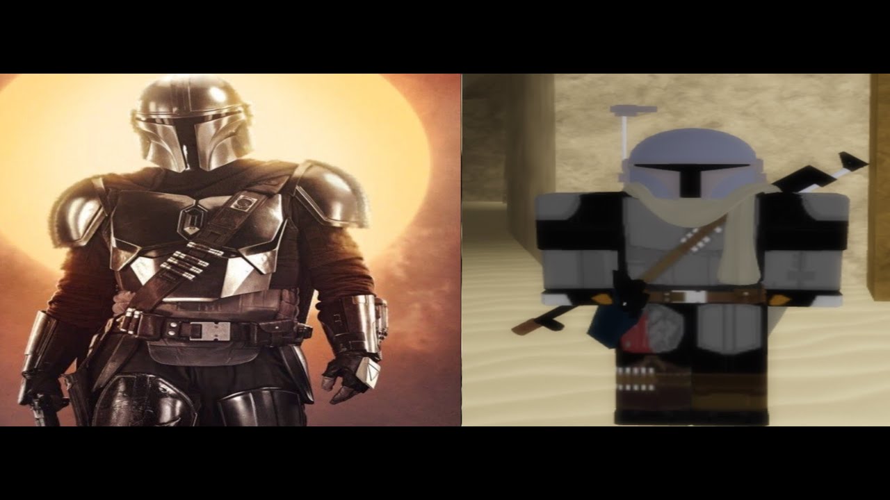 Roblox Timelines How To Make Din Djarin The Mandalorian Youtube - jedi in armor roblox