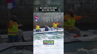 Speeding Yacht headed towards them at Haulover Inlet! | Wavy Boats