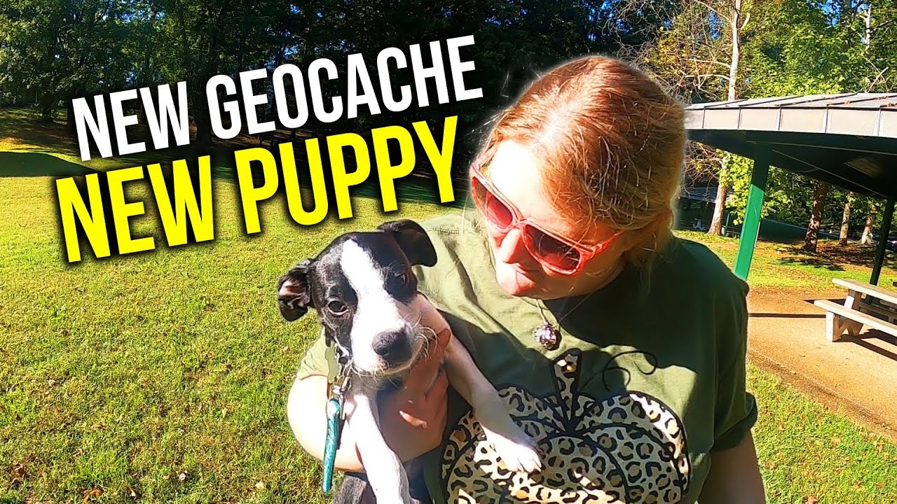 Geocaching Fun with Our New Puppy in Rome, GA