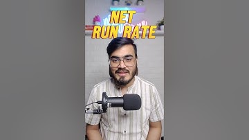 How is Net Run Rate calculated in Cricket? #cricket