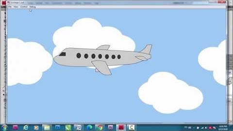 Flying Plane Animation | Adobe Flash | Adobe Animate