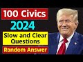 2024 100 civics questions and answers (2008 version)