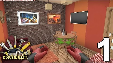 house flipper mobile gameplay walkthrough part #1 || tutorial ( ios/android )