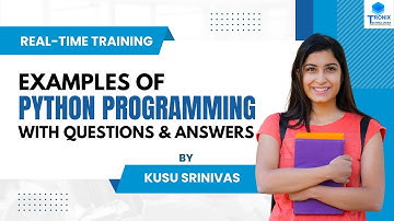 Python Programming Questions with Answers | Python Tutorials | Python Easy Learning | Python Basics