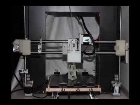 Timelapse of 3D printing some abstract object