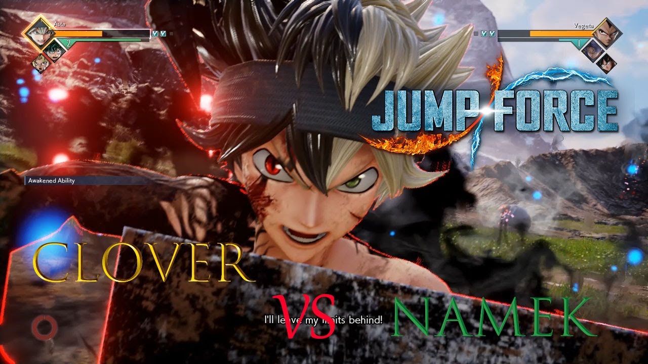 JUMP FORCE - ASTA VS SON GOKU.