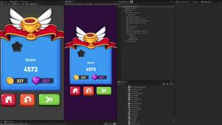 Unity Asset Store GUI Kit Pro Making Level Complete Game Over Video