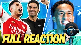 🚨 FULL REACTION 🚨 ARSENAL BEAT MAN CITY TO GO TOP OF THE PREMIER LEAGUE ● GALACTICOZ PODCAST #79