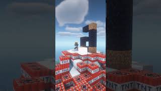 Когда не так поставил обсидиан ...  #minecraft #майнкрафт #игры #shorts