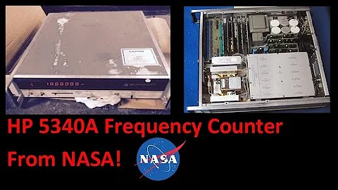 Hp 5340A Frequency Counter from NASA! #177