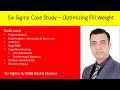 DMAIC case study - Variation reduction in tea packaging for a National Tea Producer & distributor