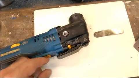 Aldi Workzone Multi Tool Problem & Repair