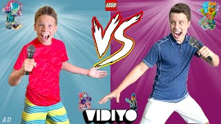 Bryton vs Ashton Music Video Battle with LEGO VIDIYO!