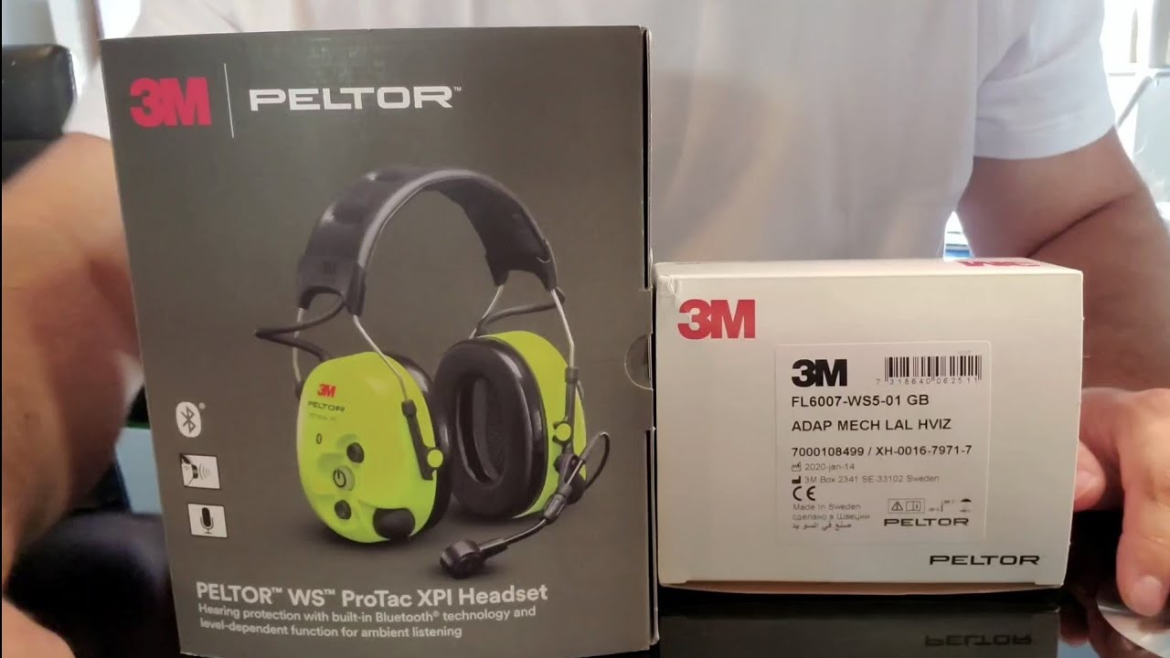 3M™ PELTOR™ WS™ ProTac XPI Headsets