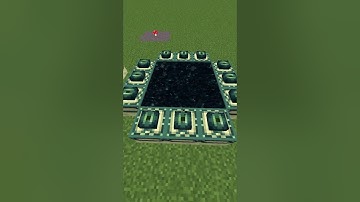 Minecraft End Portal Logic! #shorts