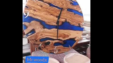 طراحی ساعت رزینی با دستگاه پیشرفته سی ان سی