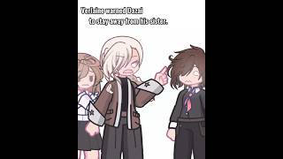 Verlaine will not accept this. #trend Dazai x Fem!Chuuya || Bsd school Au x Fem!Chuuya Au