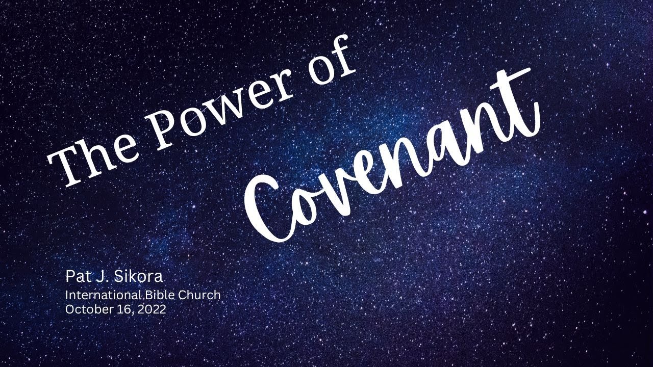 2022 10 16 | The Power of Covenant - YouTube