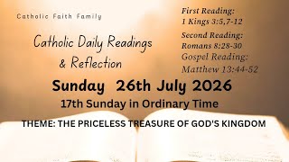 Today's Catholic Mass Readings  – Sunday, July 26, 2026