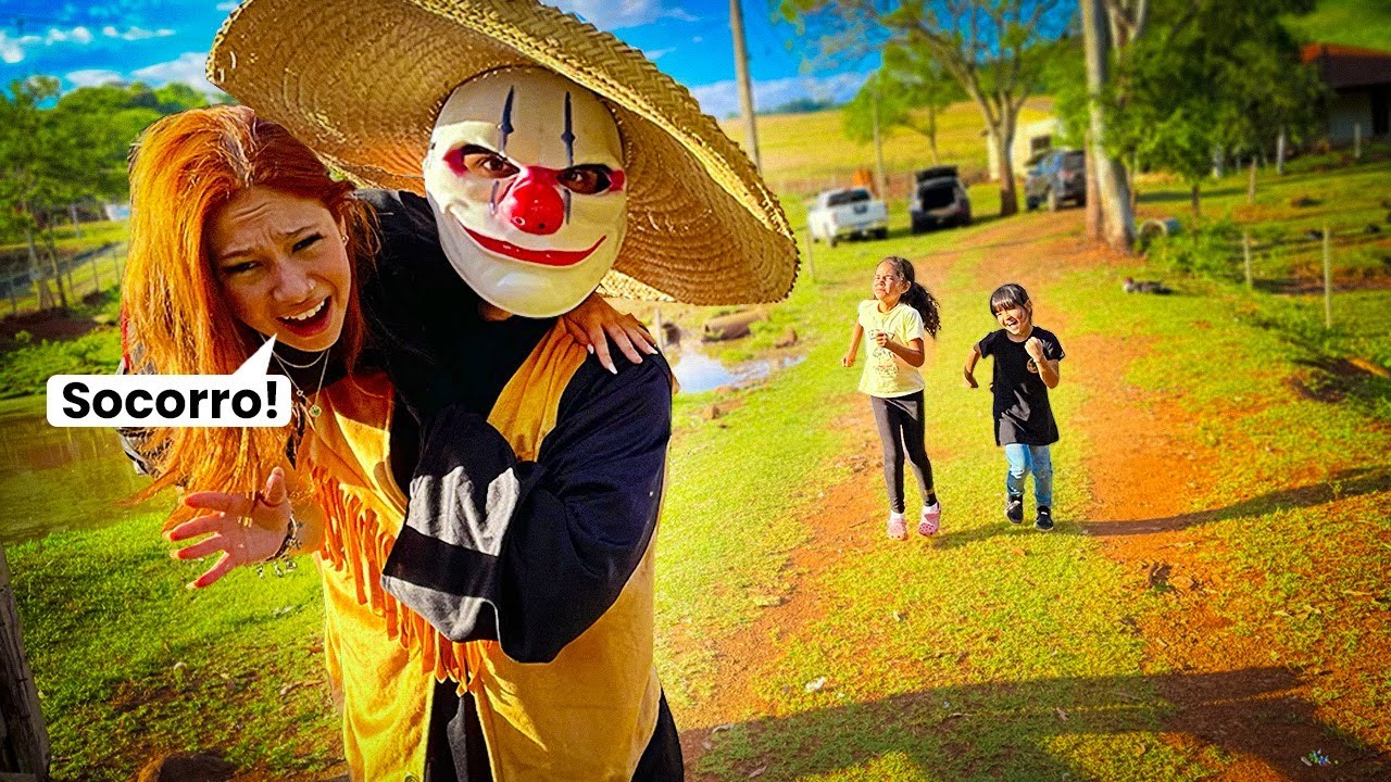 O PALHAÇO VAQUEIRO VOLTOU E PEGOU A ANNA JULIA!!!!