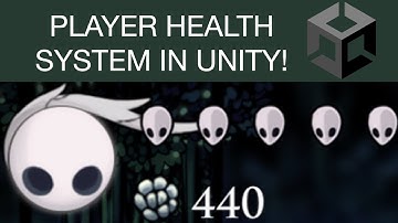 HOW TO MAKE A PLAYER HEALTH SYSTEM! (Unity tutorial)