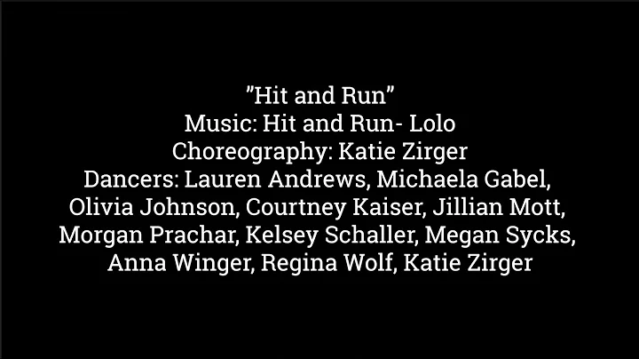 Hit and Run- UDA Fall 2020 Virtual Showcase