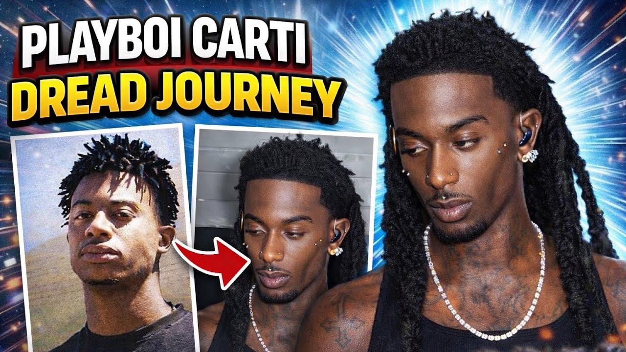 Playboi Carti Dreadlock Transformation *FREEFORM DREADS JOURNEY!*