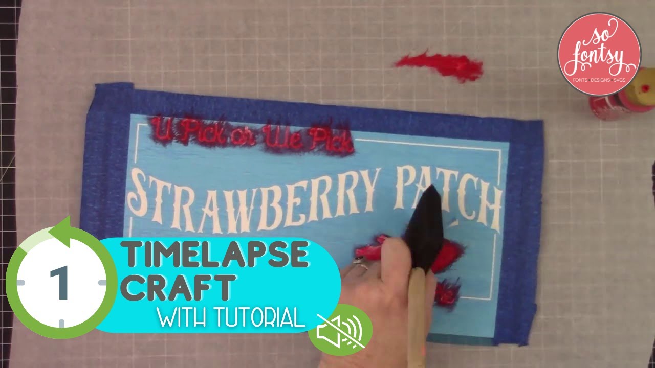 How to Make a Painted Stencil Sign with Oracal 813 Stencil Material