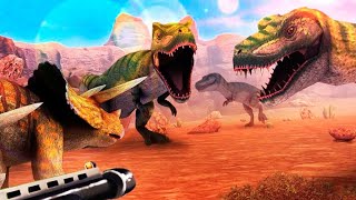 HUNTING ‼️‼️‼️TRICERATOPS - DEADLY DINOSAUR HUNTER -GAMPLAY ANDROID screenshot 5