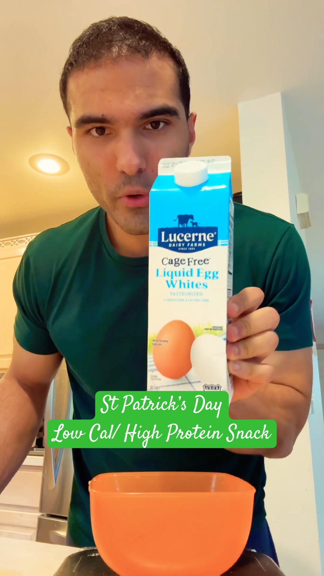St. Patty’s Low Cal/ High Protein Snack🍀