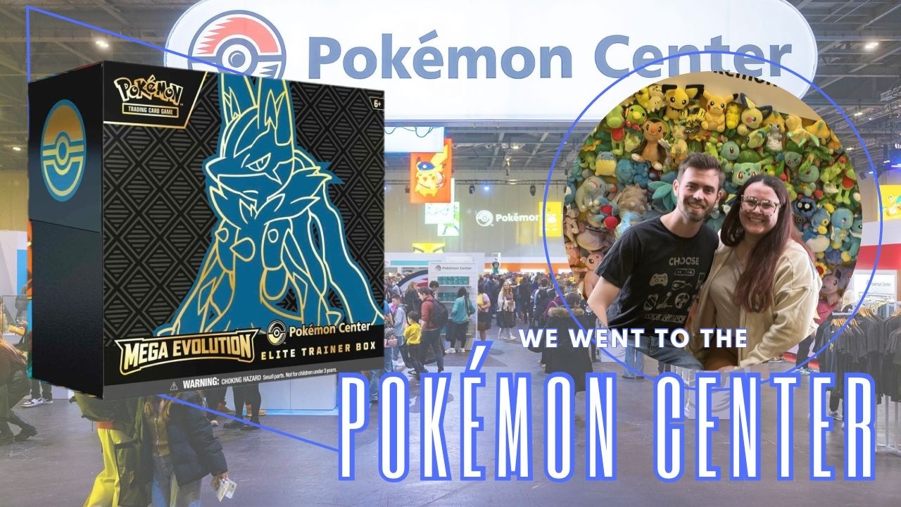 We Visited the Pokémon Center London Pop-Up… Then Opened a Mega Lucario ex ETB!