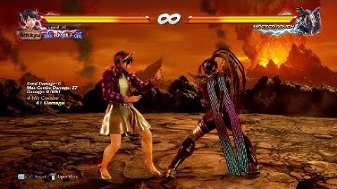 Tekken 7 : Ling Xiaoyu WS+2 Side Switch Combo