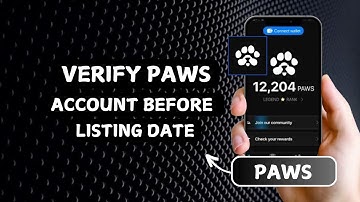 How to Verify Your Paws Account Before Listing