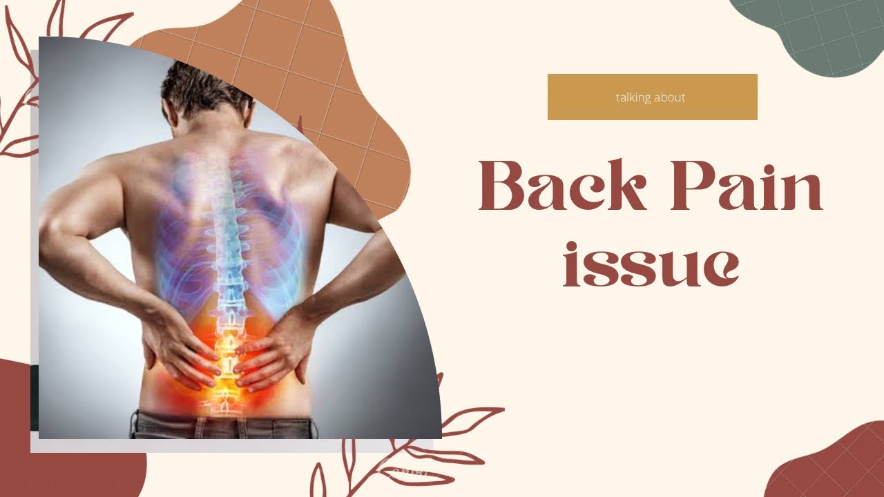 Talking about lower back pain - YouTube