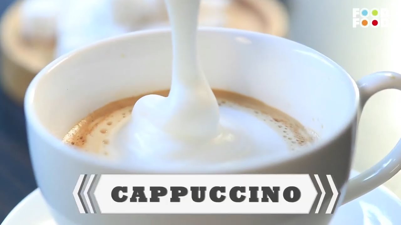 आसानी से घर पर ही बनाये Cappuccino कॉफ़ी | Cappuccino Coffee at home | Cappuccino Coffee Recipe | FoodFood